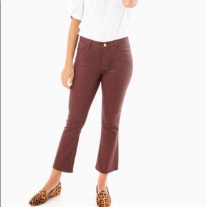 Tuckernuck FRAME cropped coated jeans